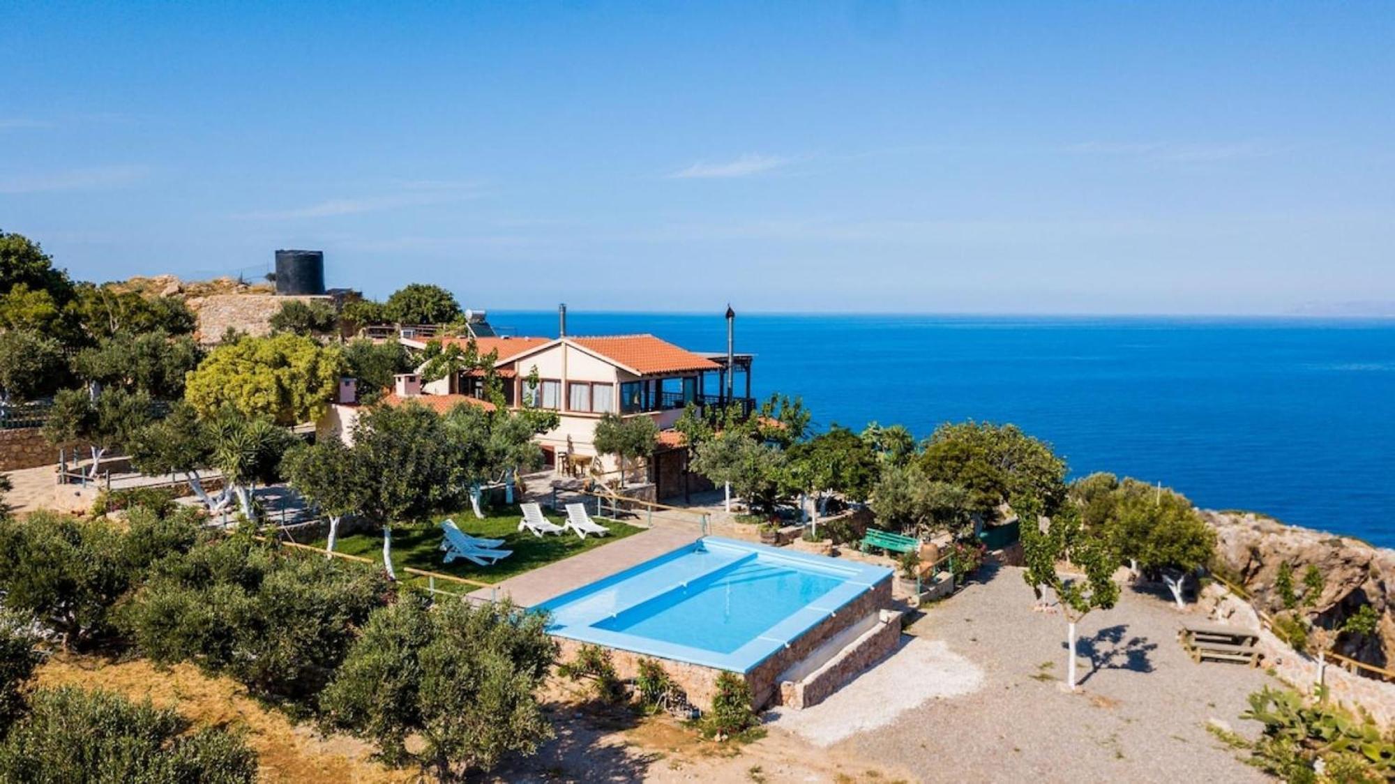 Villa Akrolithos With Private Pool Khania Eksteriør bilde